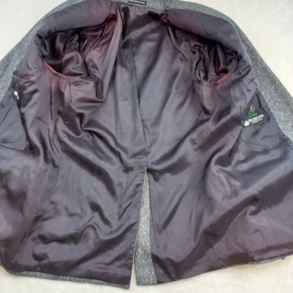 Vintage The Real MaGee Donegal Ireland Tweed Wool Blazer Mens 40-42 R - Picture 4 of 9